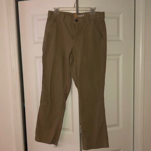 Men’s Carhartt khaki work pants 32 x 30